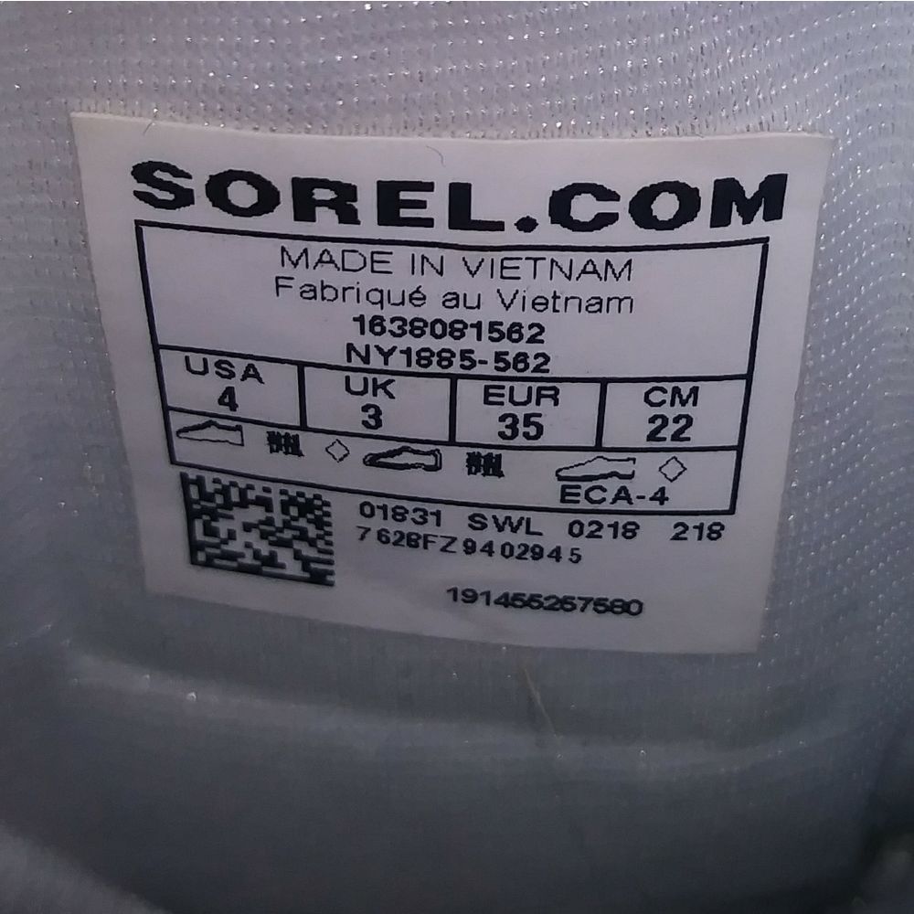 Sorel Winter Boots Flurry Pink Purple - Picture 3 of 4